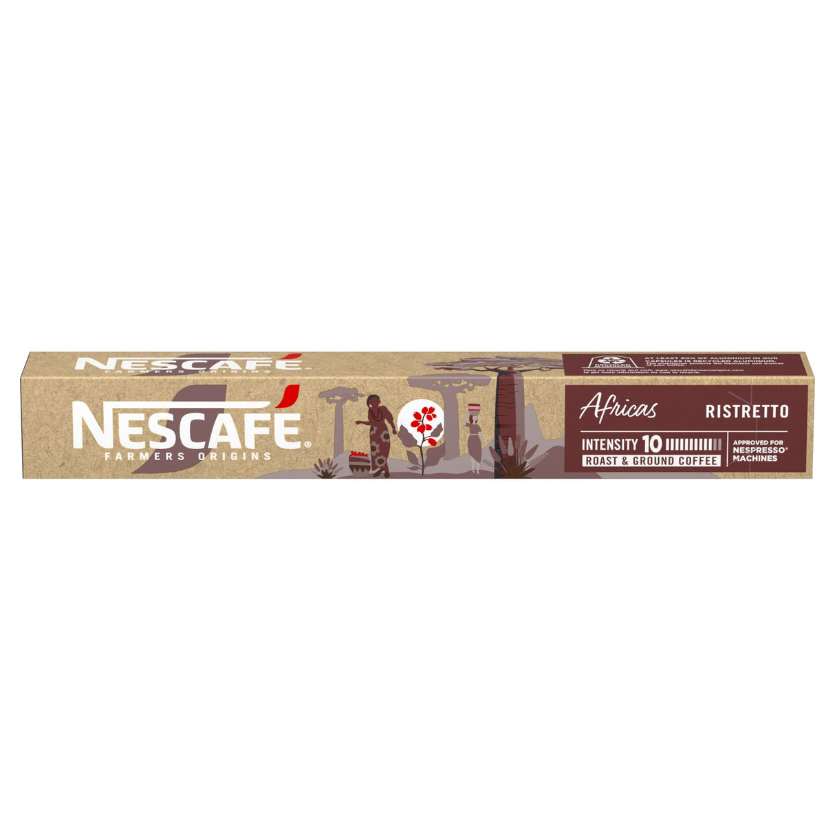 NESCAFÉ Farmers Origins Africas Ristretto pour le machines NESPRESSO