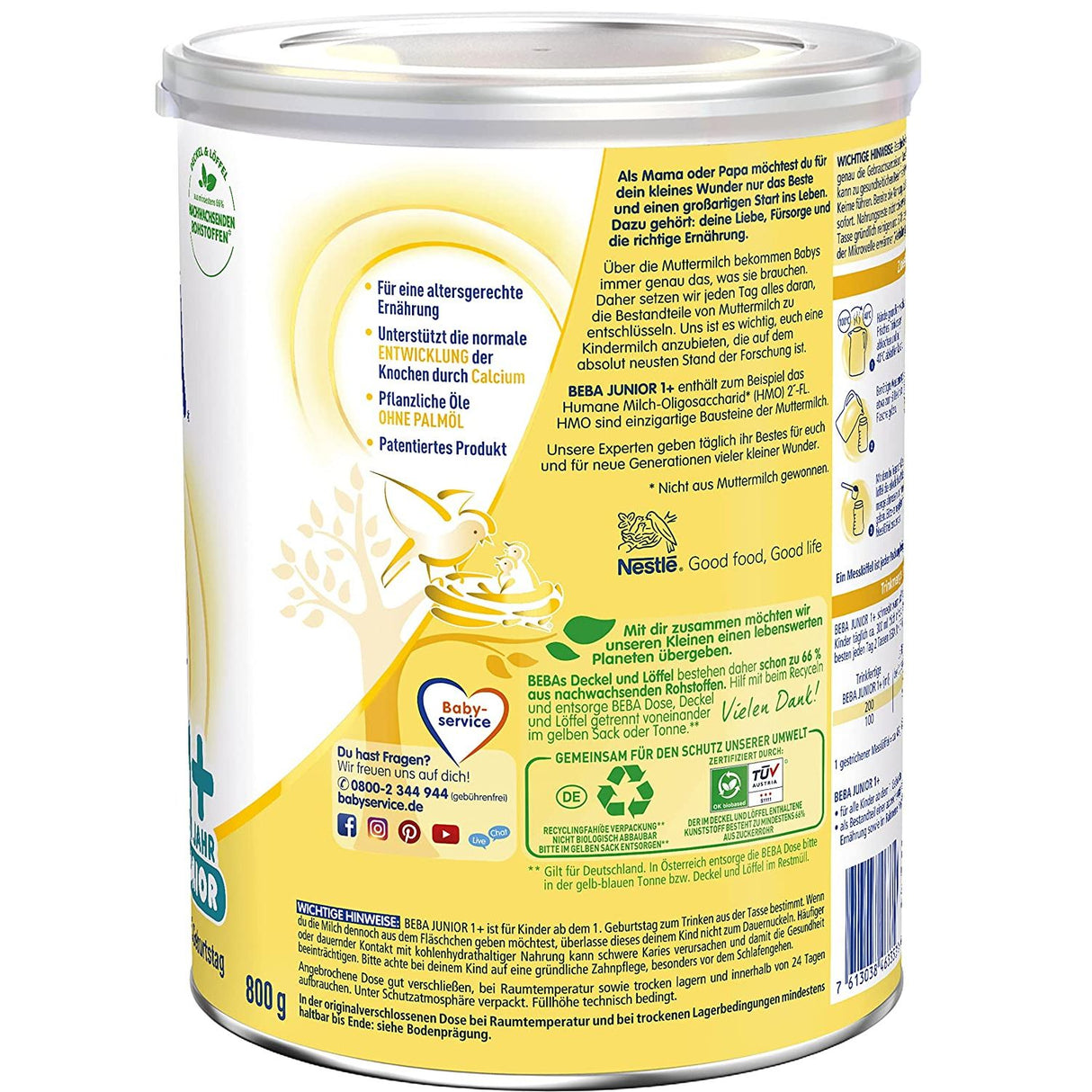 Nestlé BEBA JUNIOR 1+ Kindermilch