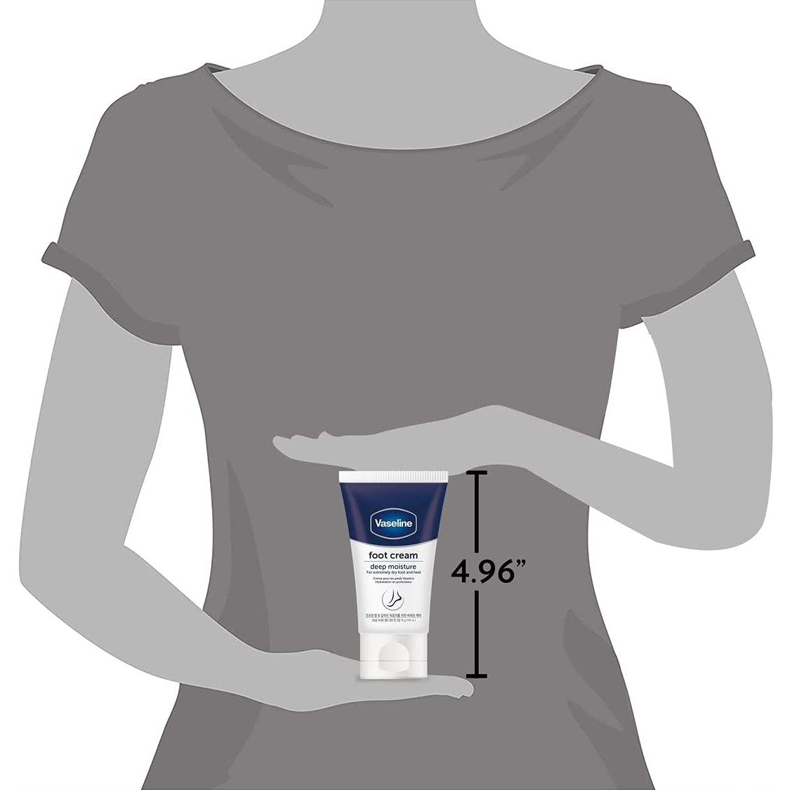 Vaseline Foot Creme | Crème pieds pour le soin quotidien des peaux sèches et abîmées