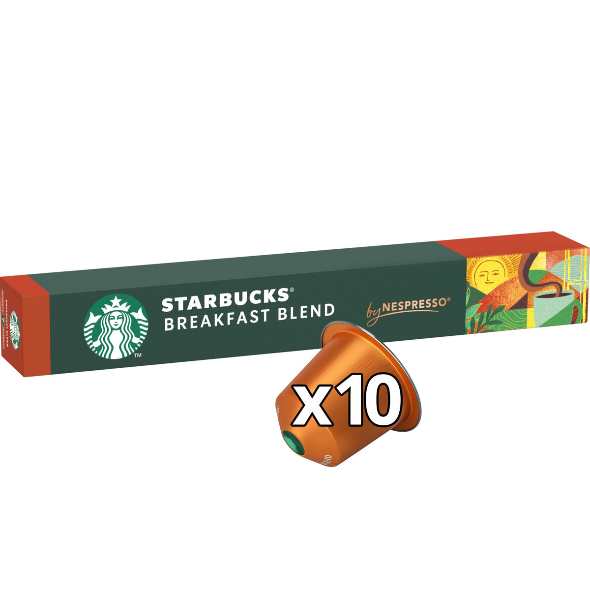 Starbucks Breakfast Blend Medium Roast pour Nespresso