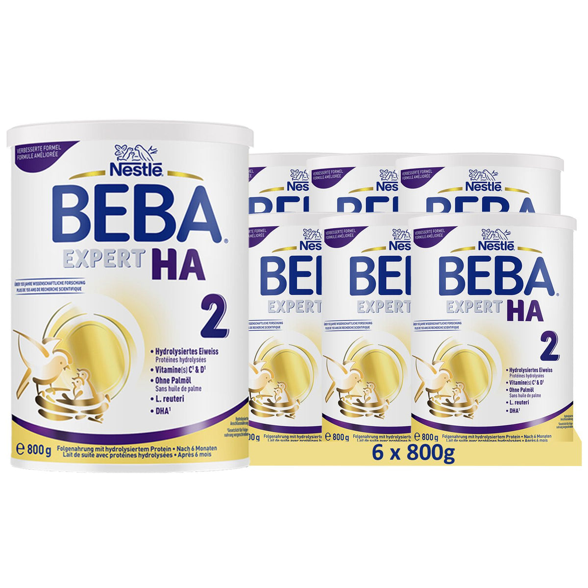 Nestlé BEBA EXPERT HA 2 Hydrolisierte Folgenahrung