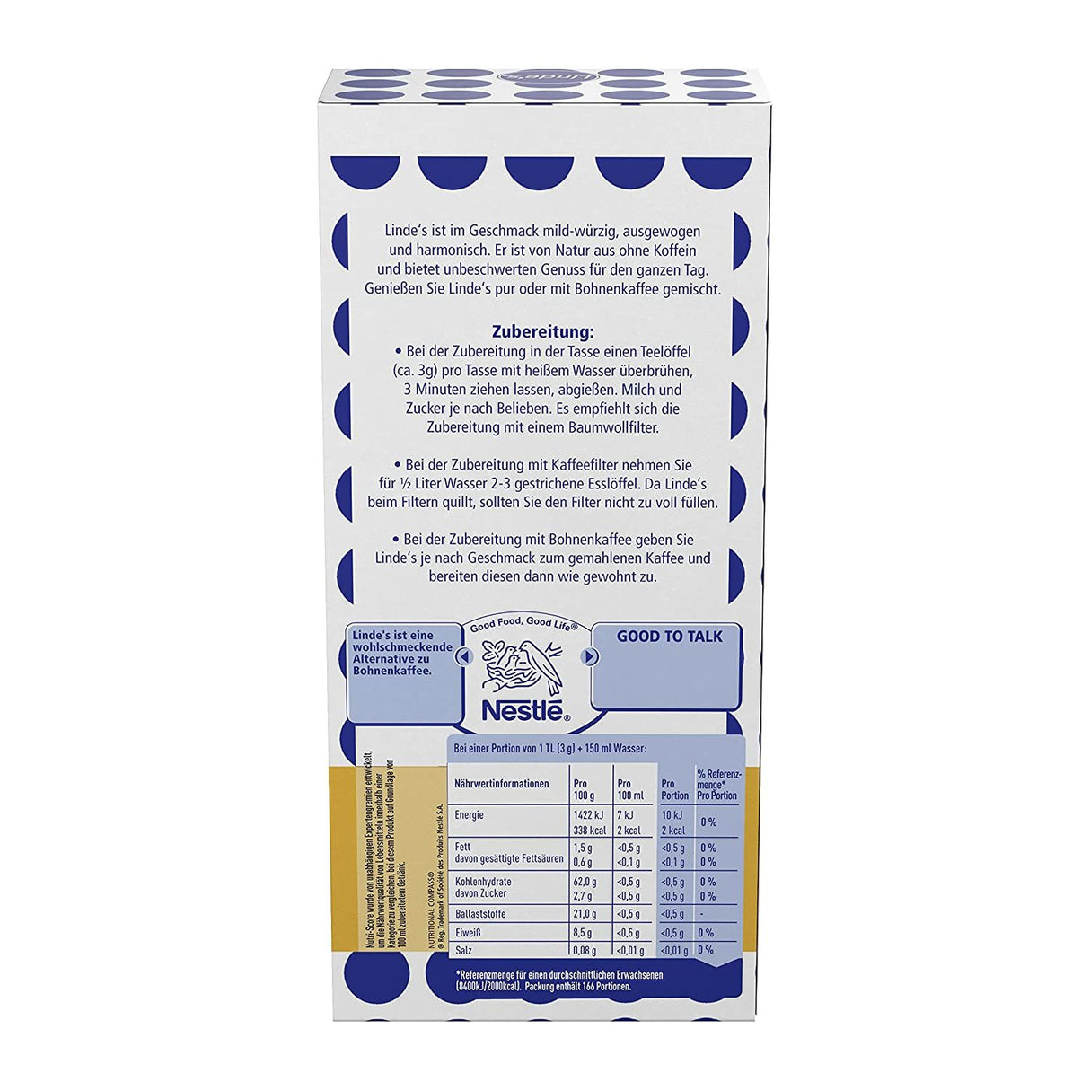 Linde's Kornkaffee mit Zichorie