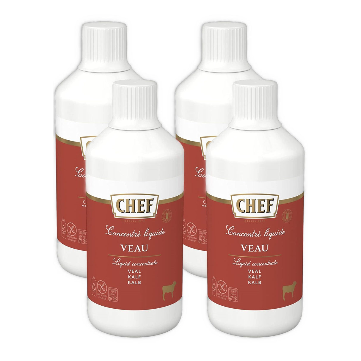 CHEF Concentré Liquide Veau Bouteille