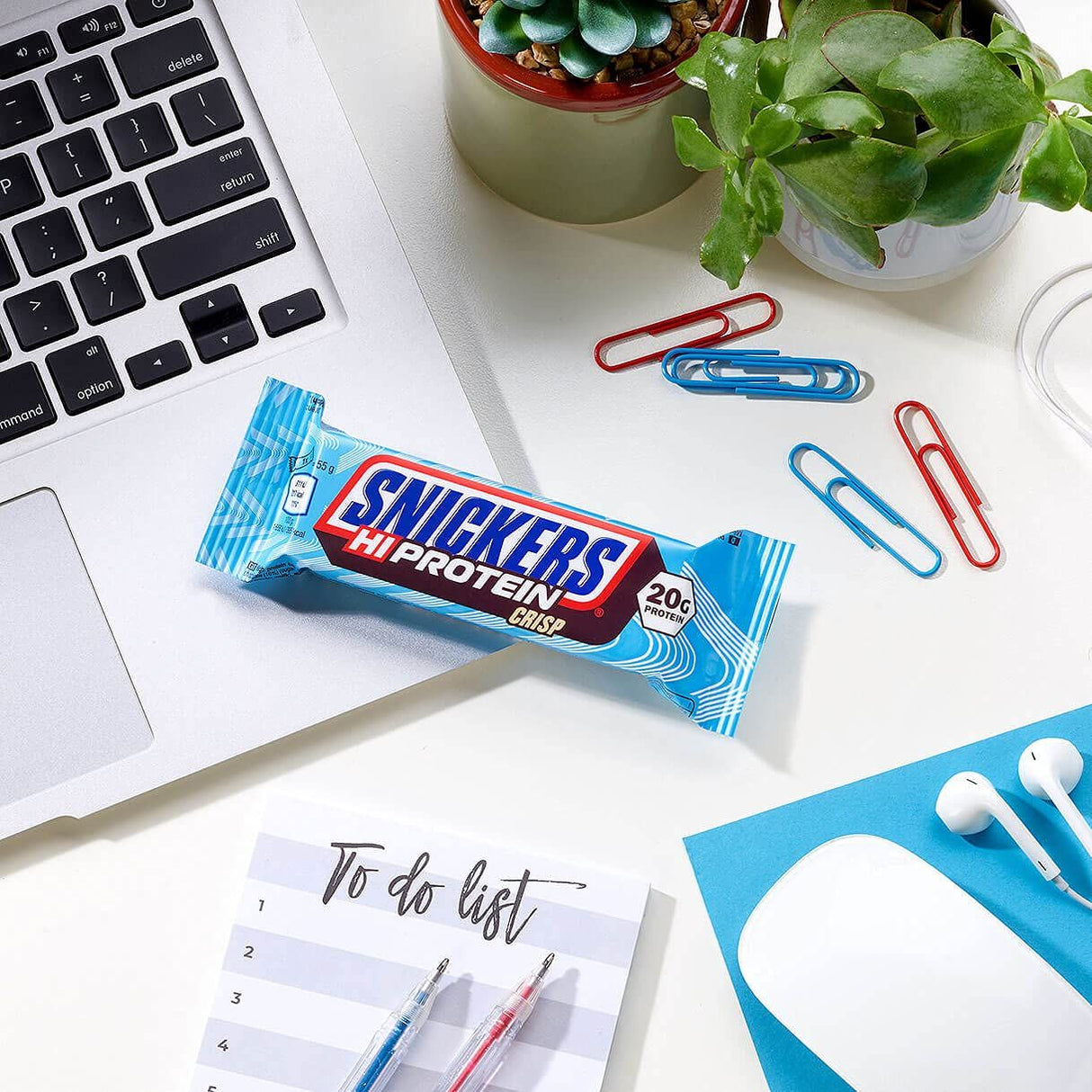 MARS Snickers Hi-Protein Riegel Chocolate Crisp 12x55g