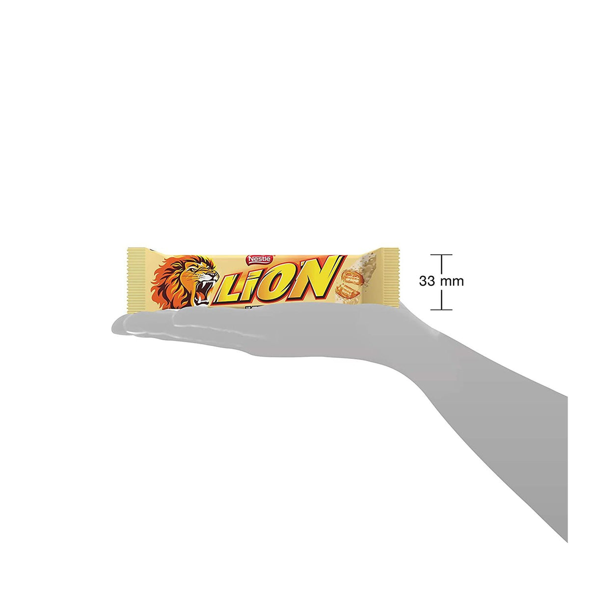 NESTLÉ Lion Barres Chocolatée Blanc Boîte de 24
