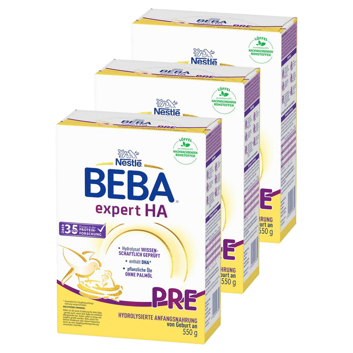 Nestlé BEBA EXPERT HA PRE Hydrolisierte Anfangsnahrung
