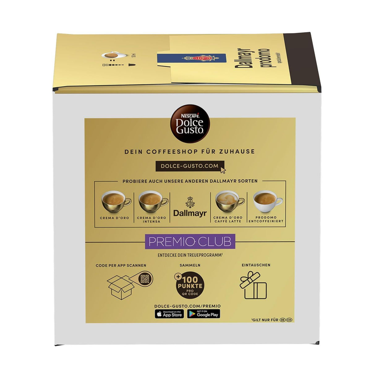 Nescafé Dolce Gusto Dallmayr Prodomo