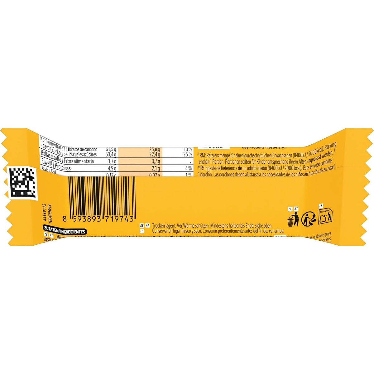 NESTLÉ Nuts Schokoriegel 24er Pack