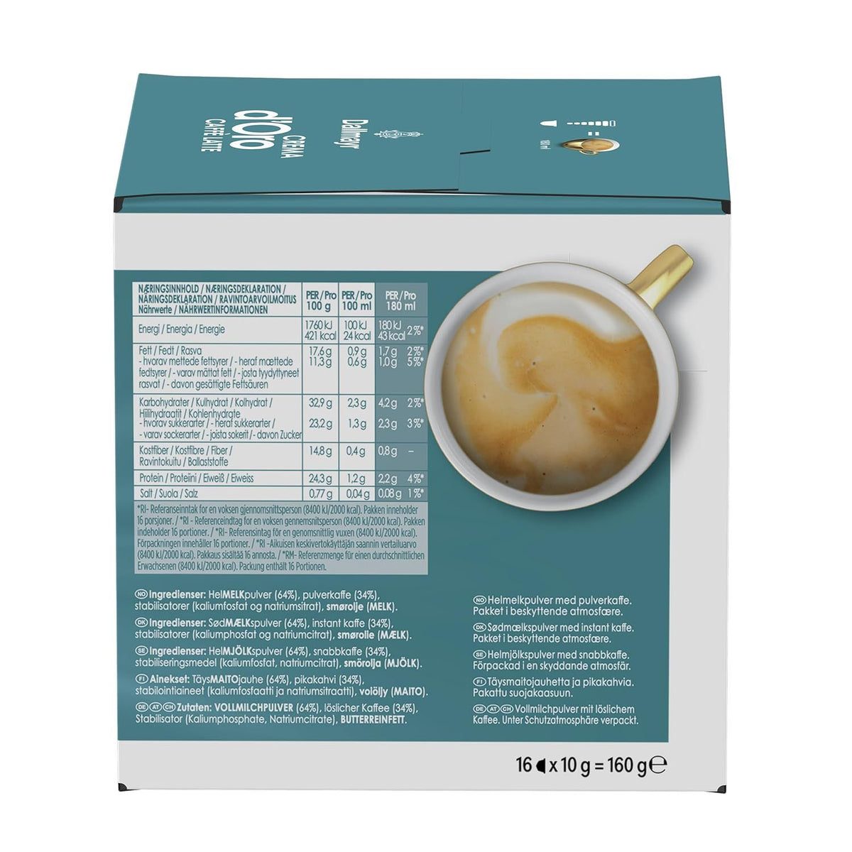 NESCAFÉ Dolce Gusto Dallmayr Crema d'Oro Caffè Latte
