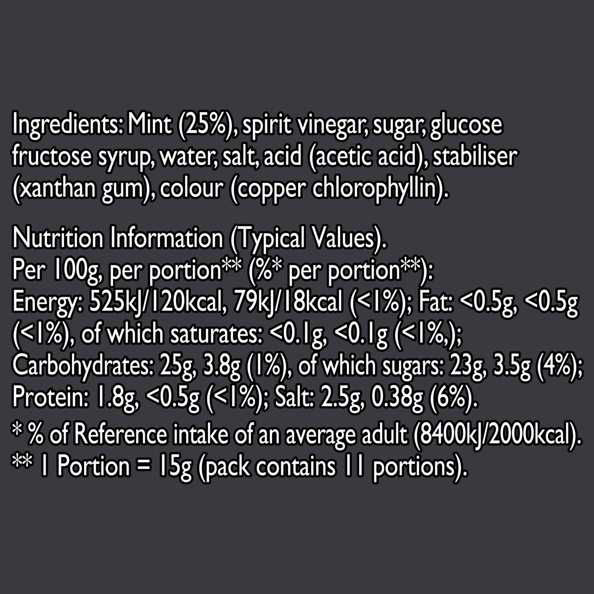 Colman's Classic Mint Sauce | Gewürzsoße aus Minze zum Würzen von Lamm, Salatdressings, Guacamole |