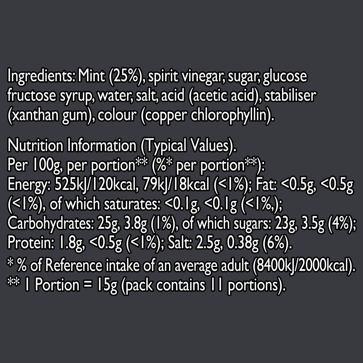 Colman's Classic Mint Sauce | Gewürzsoße aus Minze zum Würzen von Lamm, Salatdressings, Guacamole |