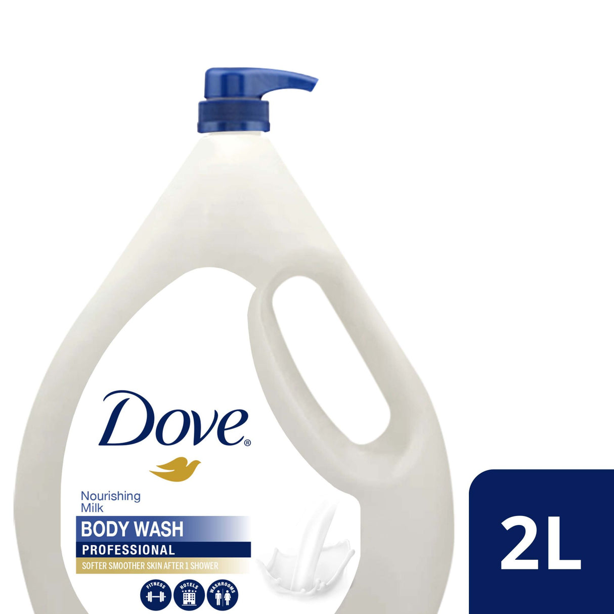 Dove Pro Nourishing Bodymilk | Creme Dusche | Reichhaltige Pflege für angenehm weiche Haut | Bigpack |