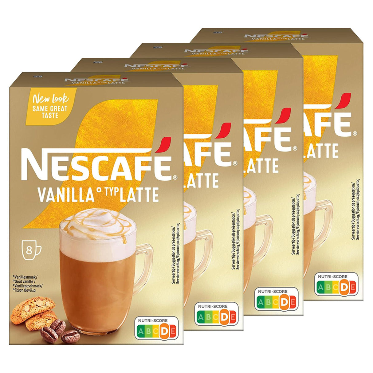 NESCAFÉ Gold Typ Latte Vanilla, löslicher Bohnenkaffee