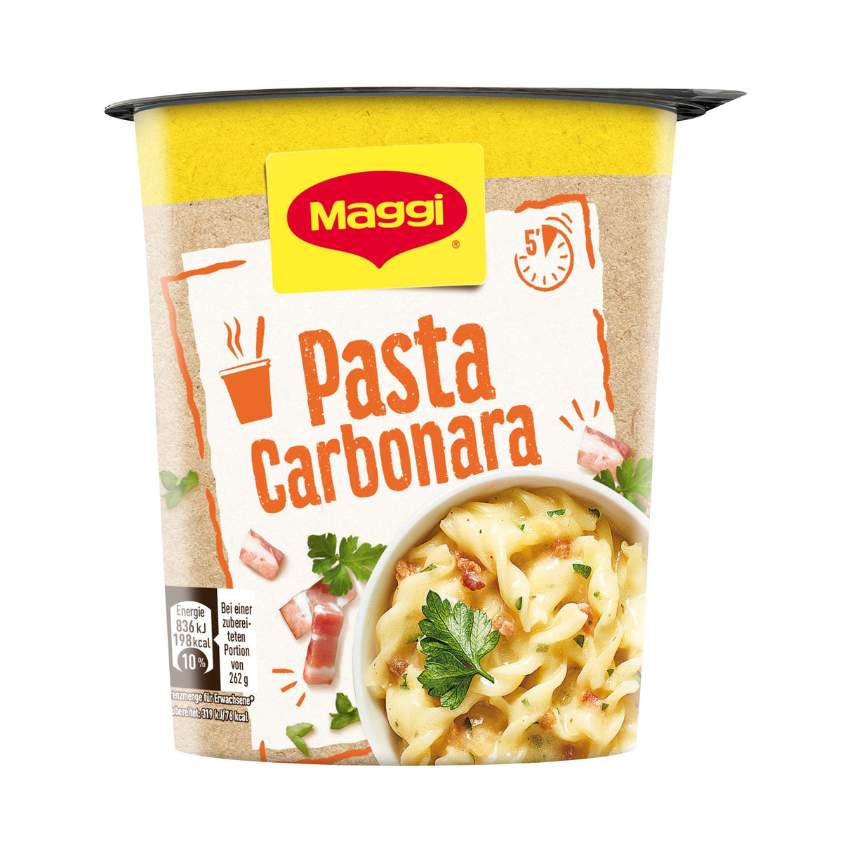MAGGI QUICK SNACK Pâtes à la carbonara