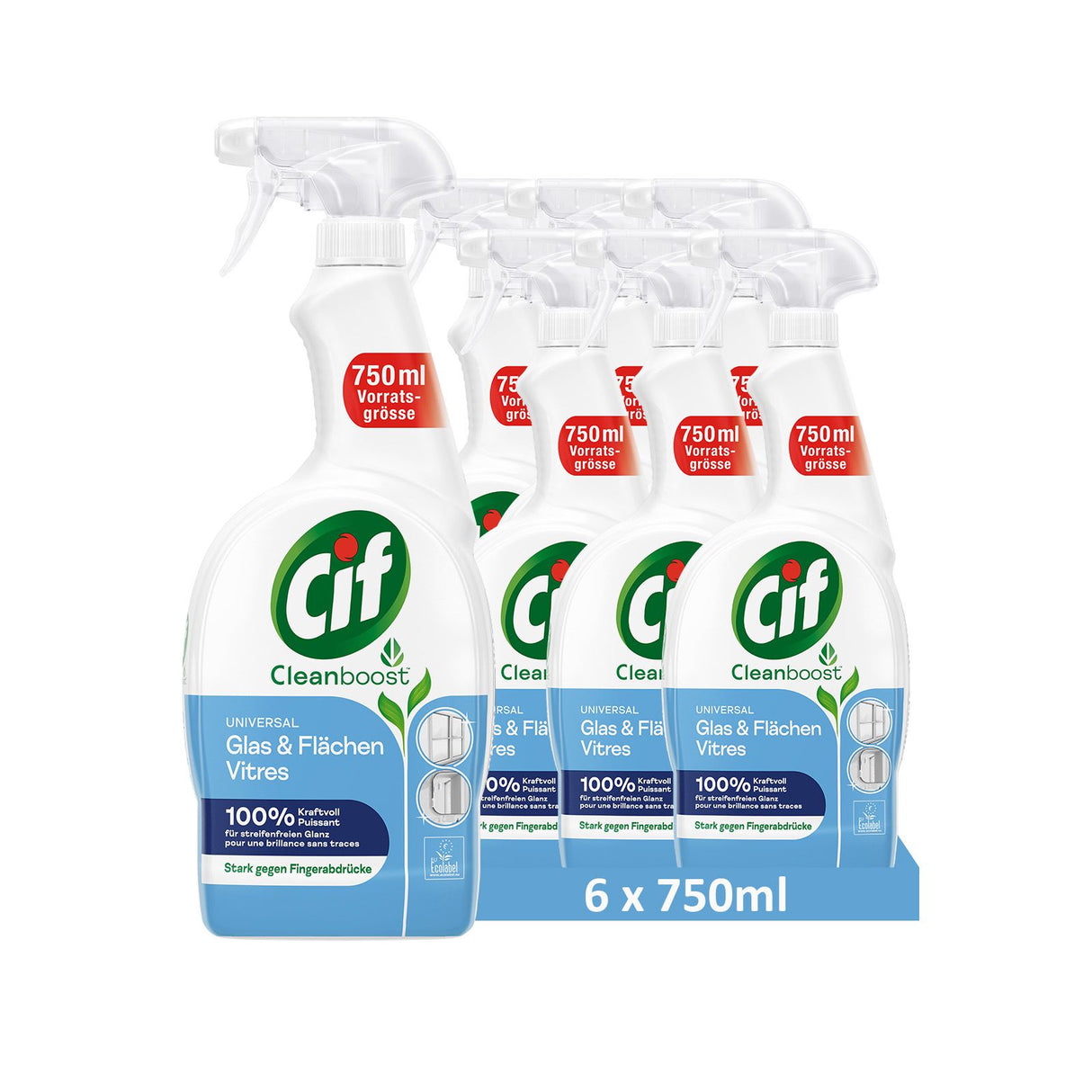 Cif Power & Shine, nettoyant pour verre et surfaces