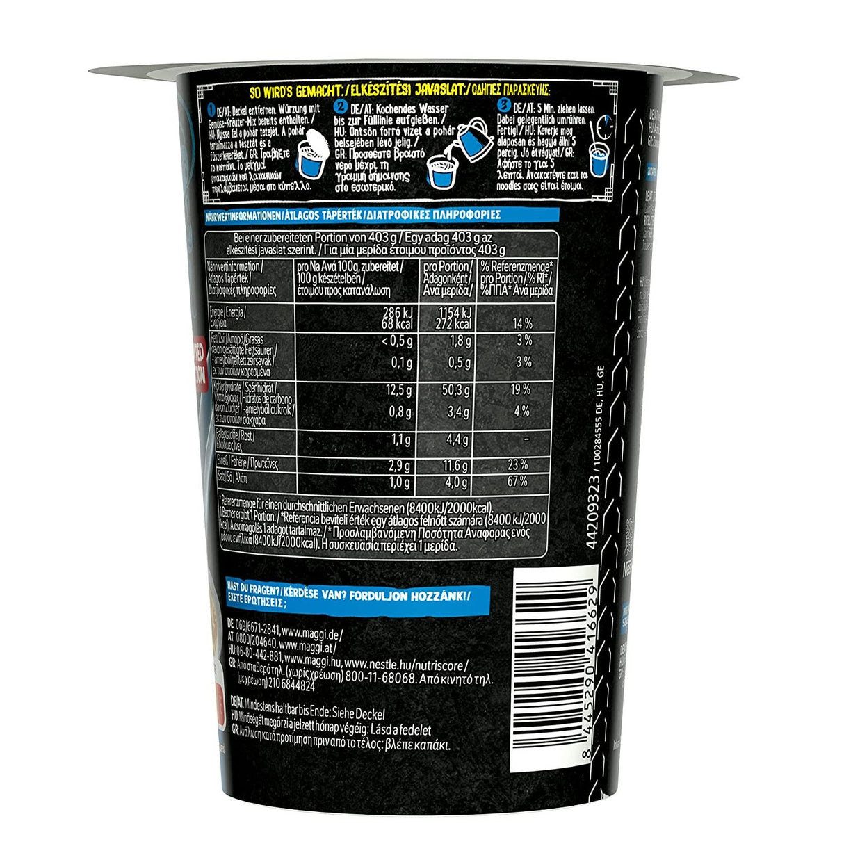 MAGGI Magic Asia Big Noodle Soup (Goût du Poulet)