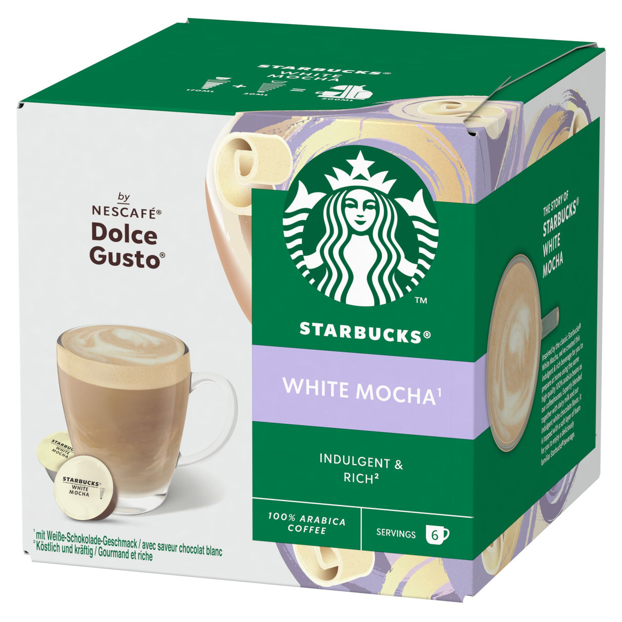Starbucks White Mocha pour NESCAFÉ Dolce Gusto