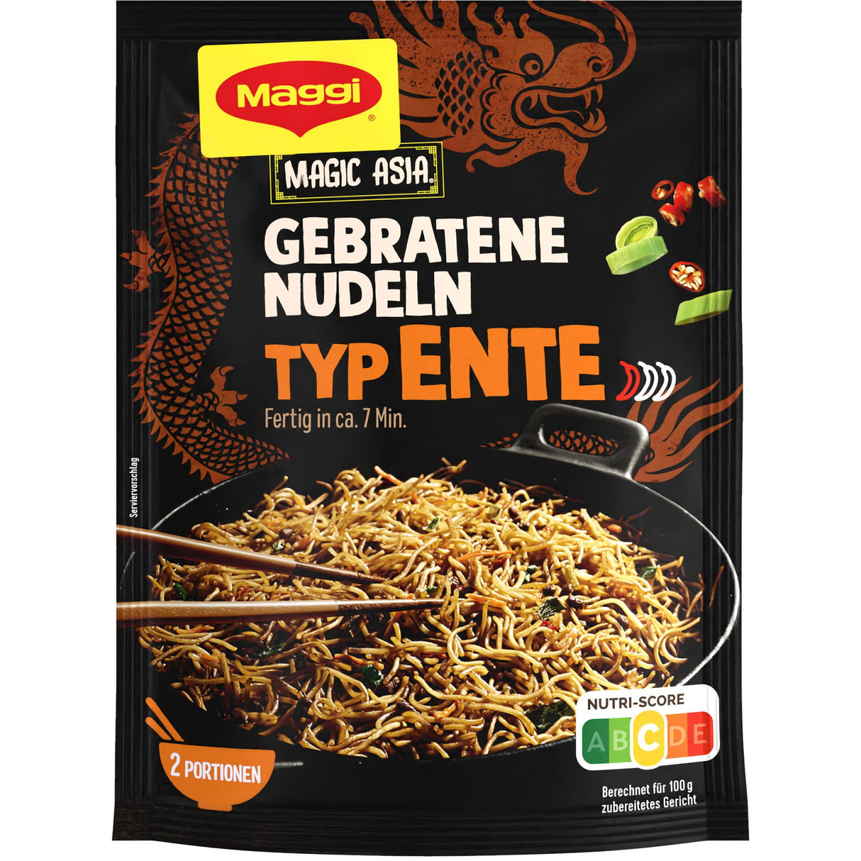 MAGGI Magic Asia Gebratene Nudeln Ente