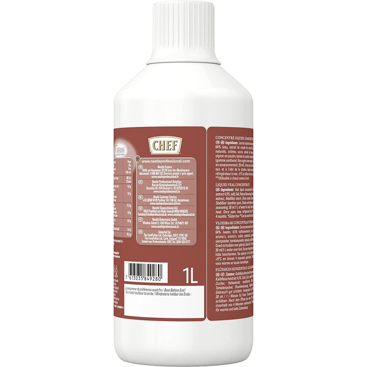 CHEF Concentré Liquide Veau Bouteille