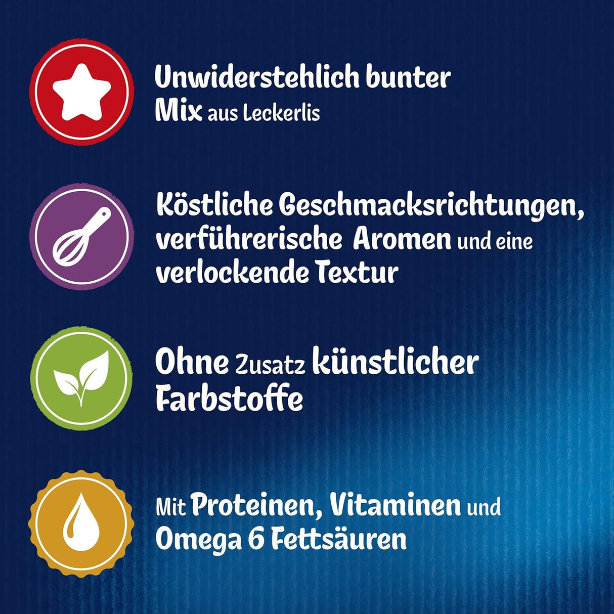 FELIX Knabber Mix Dreikäsehoch Knuspriger Katzensnack