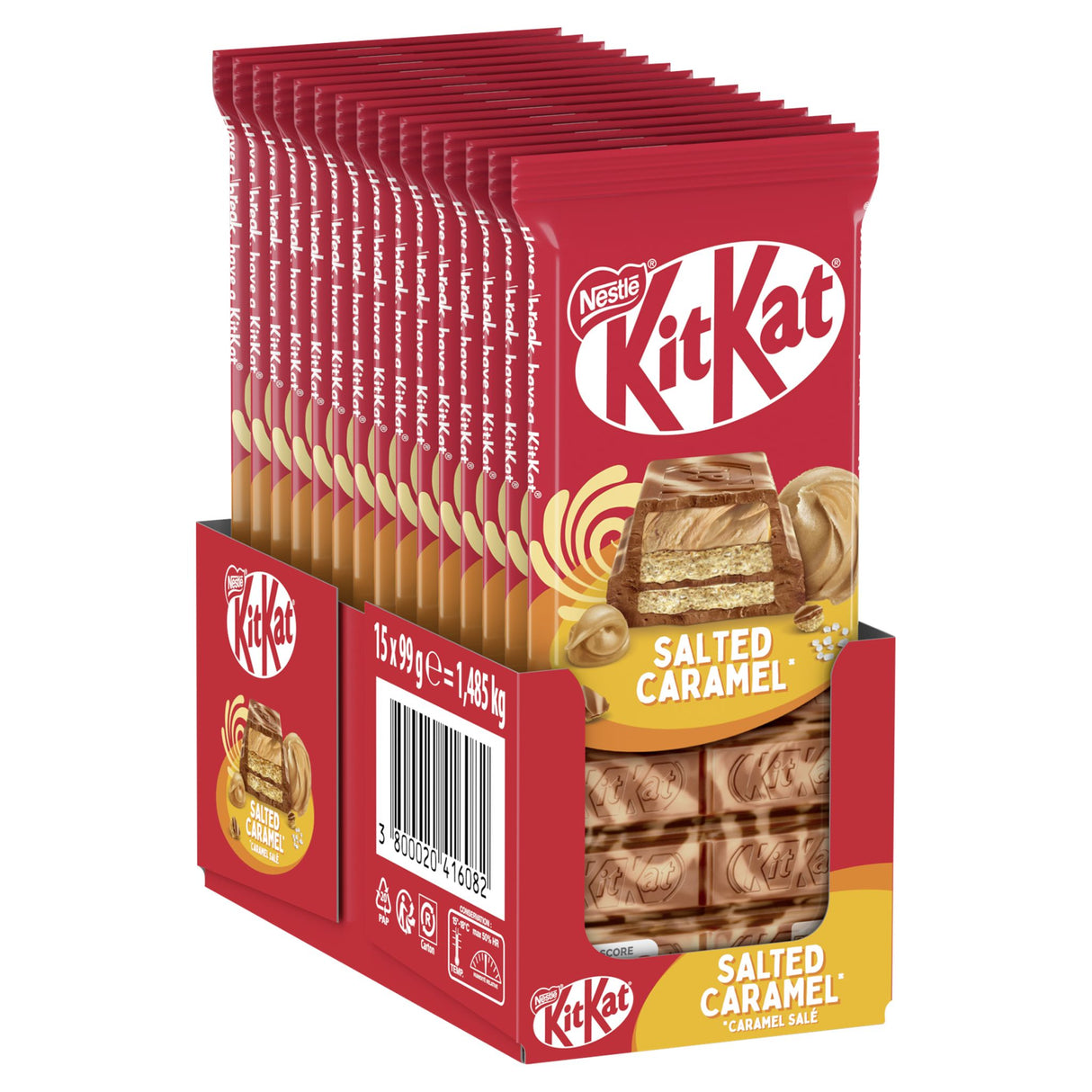 KitKat Tablet Salted Caramel Tafelschokolade