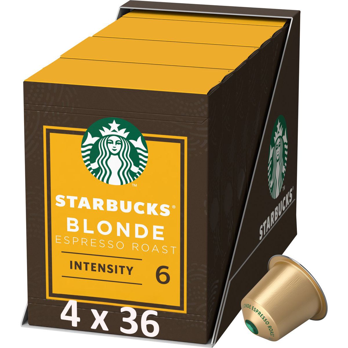 Starbucks Blonde Espresso Roast Big Pack pour Nespresso