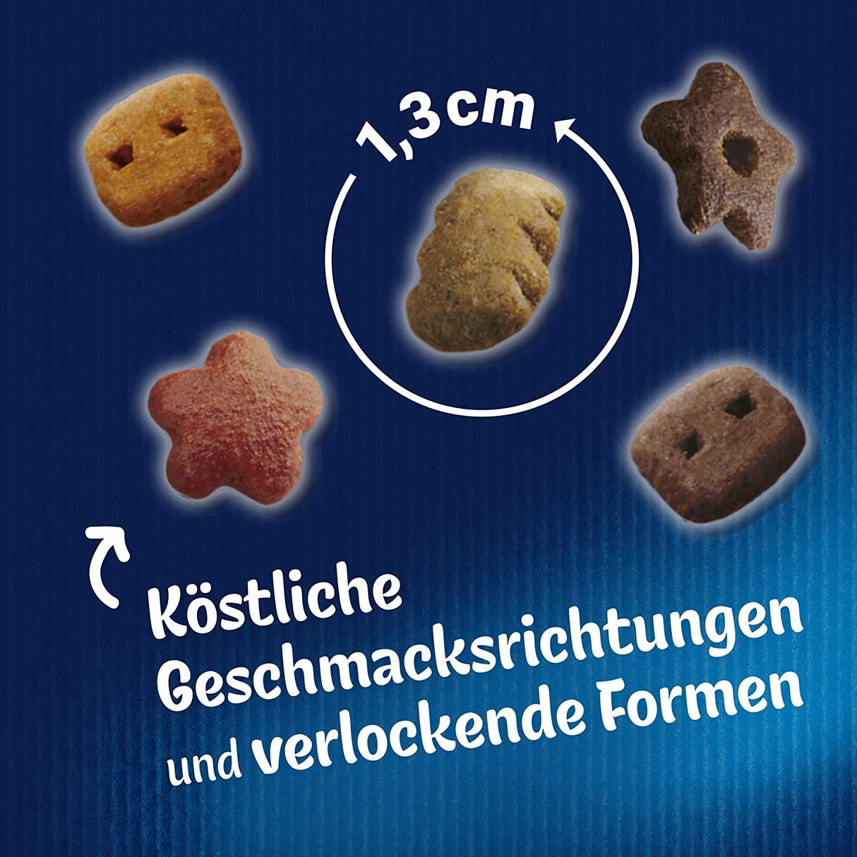 FELIX KnabberMix Original, Knuspriger Katzensnack mit 3 Geschmacksrichtungen