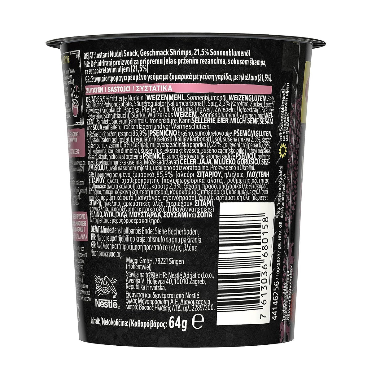 MAGGI Coupe de nouilles asiatiques aux crevettes