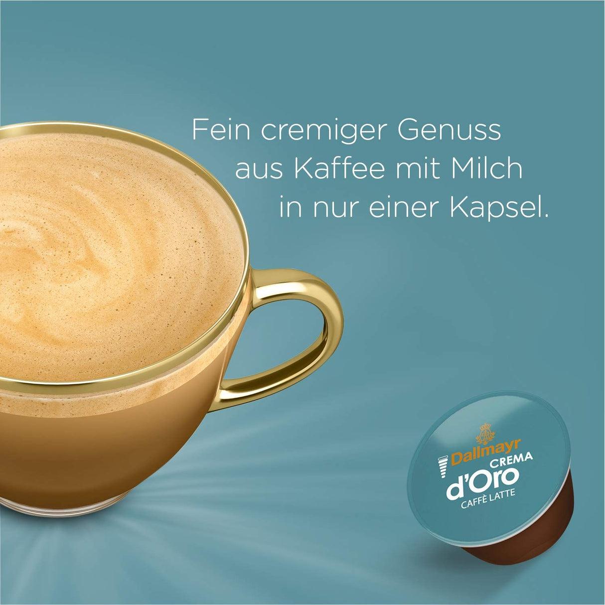 NESCAFÉ Dolce Gusto Dallmayr Crema d'Oro Caffè Latte