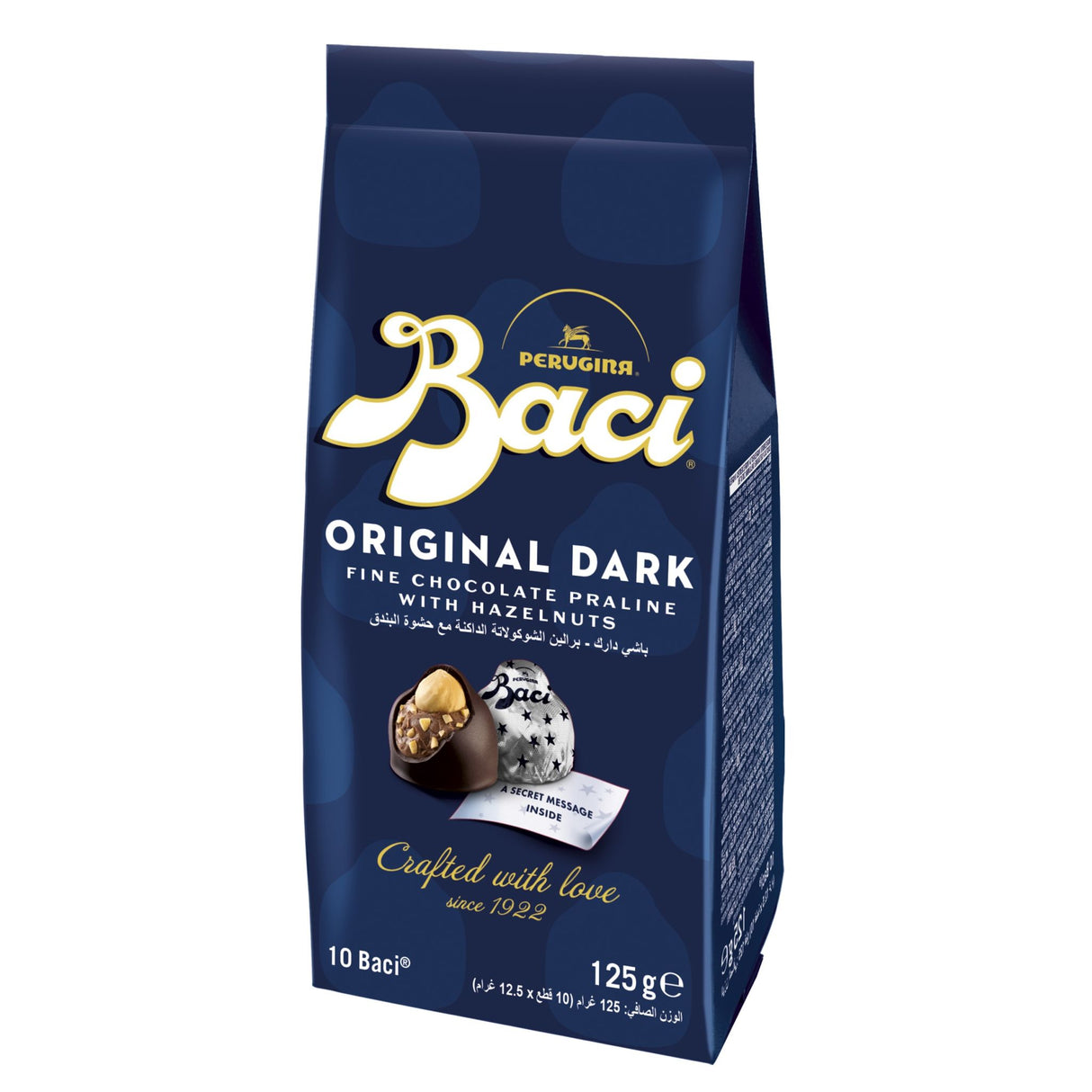 Baci Perugina Pralinen mit dunkler Schokolade und Haselnussfüllung