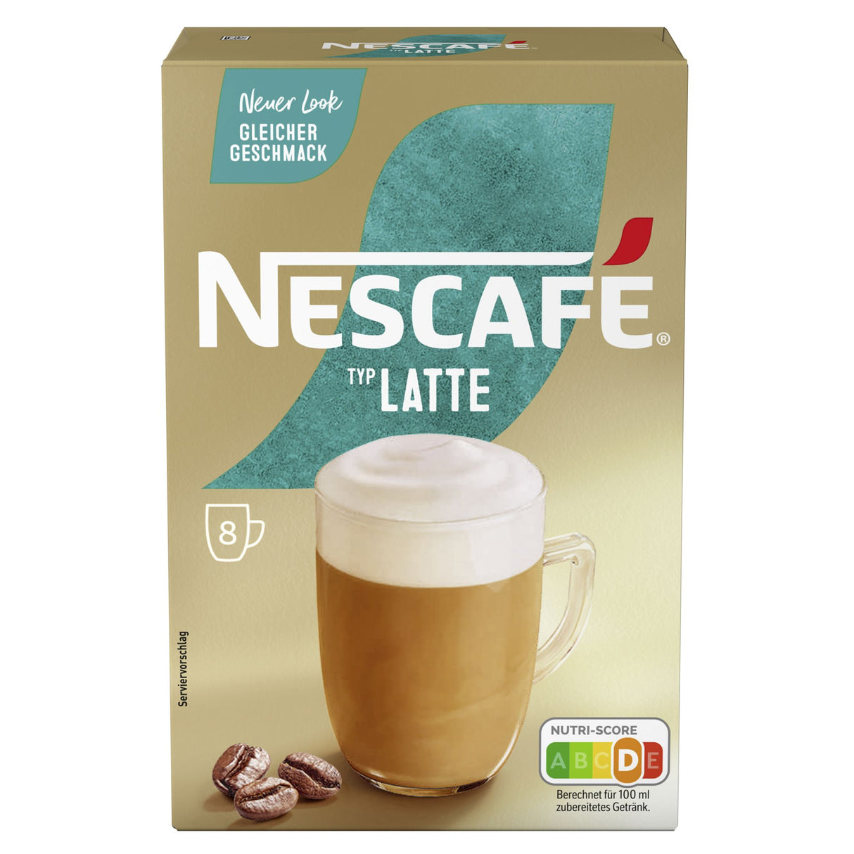 NESCAFÉ Gold Typ Latte, löslicher Bohnenkaffee