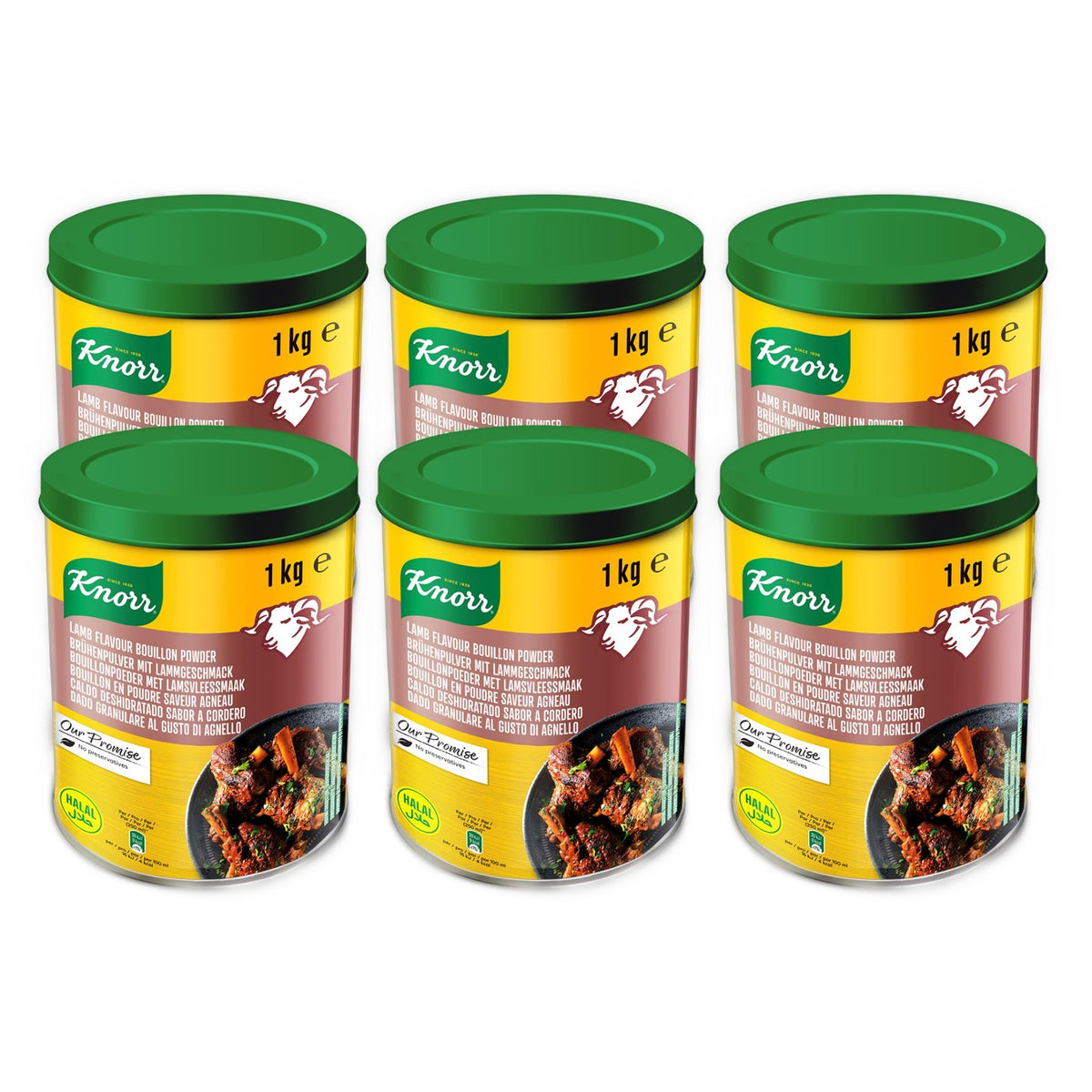 KNORR HALAL Bouillon en Poudre Saveur Agneau