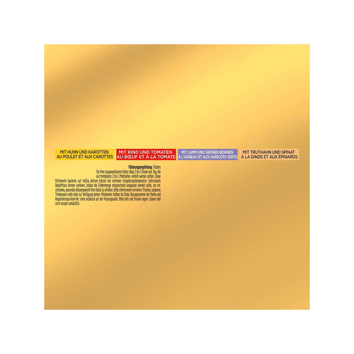 GOURMET Gold Raffiniertes Ragout Katzenfutter nass, Sorten-Mix