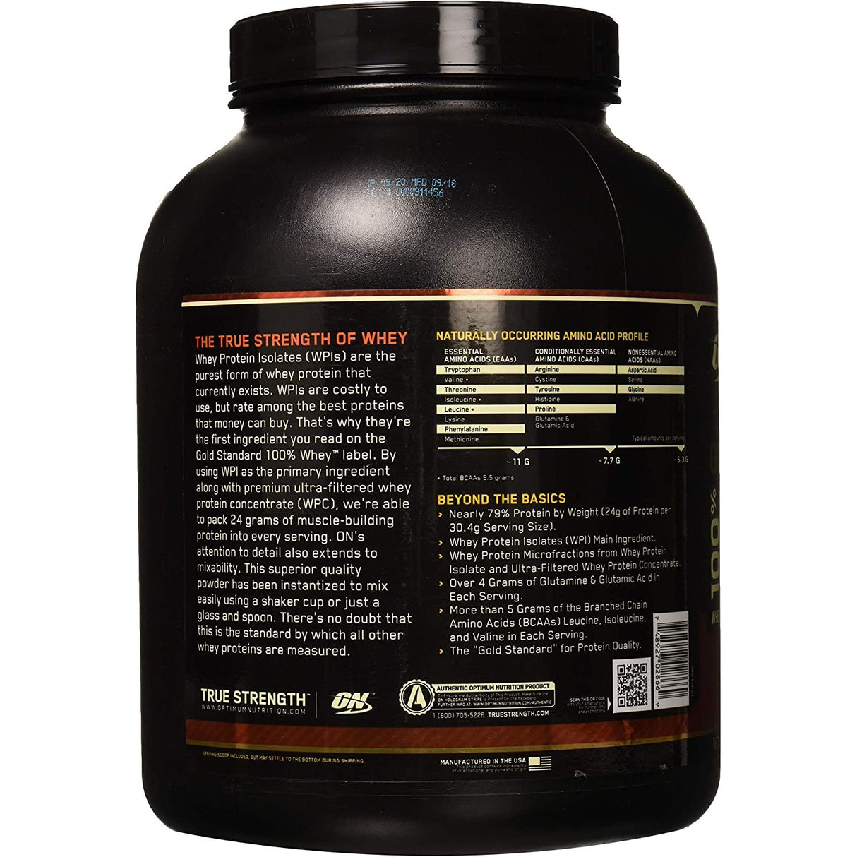 Optimum Nutrition 100% Whey Gold Standard Double Rich Chocolate