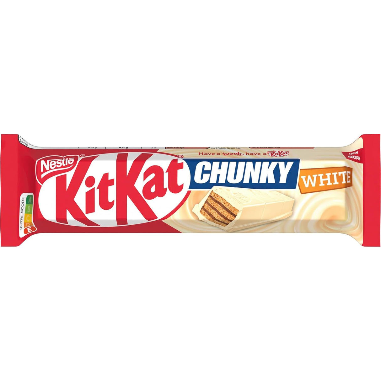 NESTLÉ KitKat Chunky White Chocolat Blanc Boîte de 24