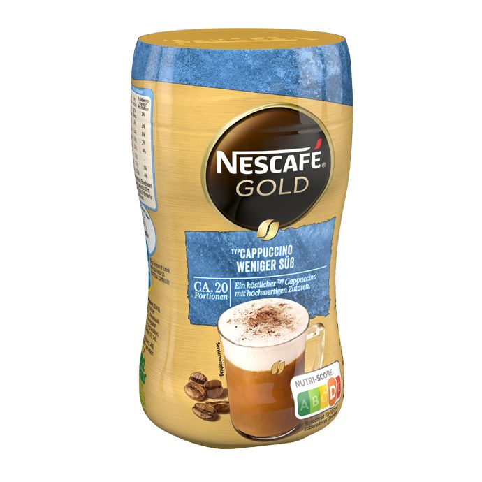NESCAFÉ Gold Typ Cappuccino Weniger Süß