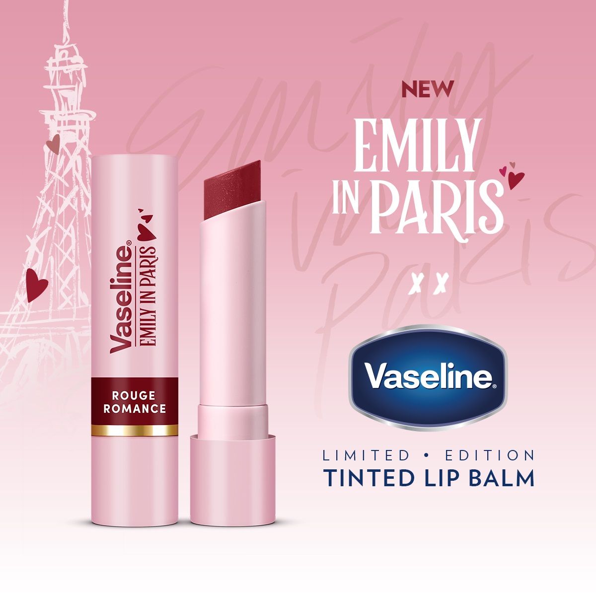 Vaseline x Emily in Paris