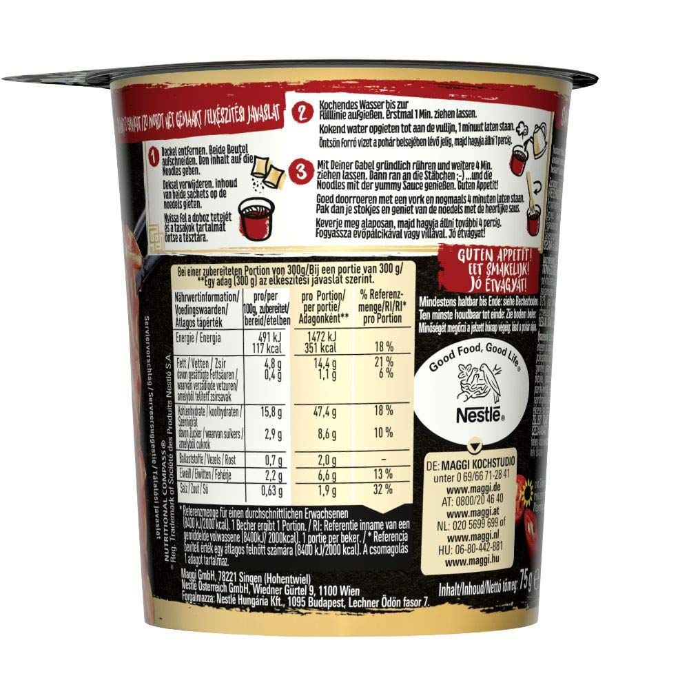 MAGGI MAGIC ASIA Saucy Noodles Sweet Chili
