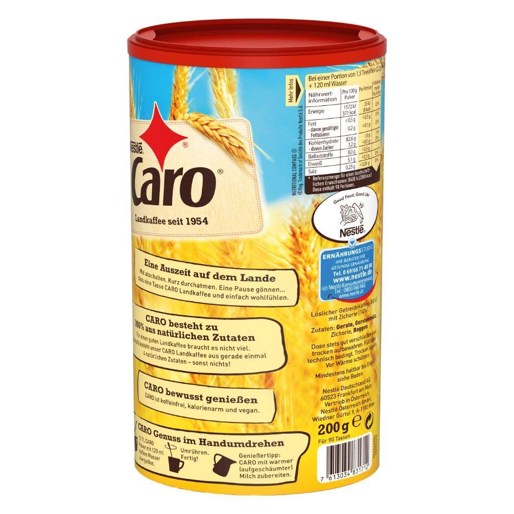 NESTLÉ Caro Landkaffee