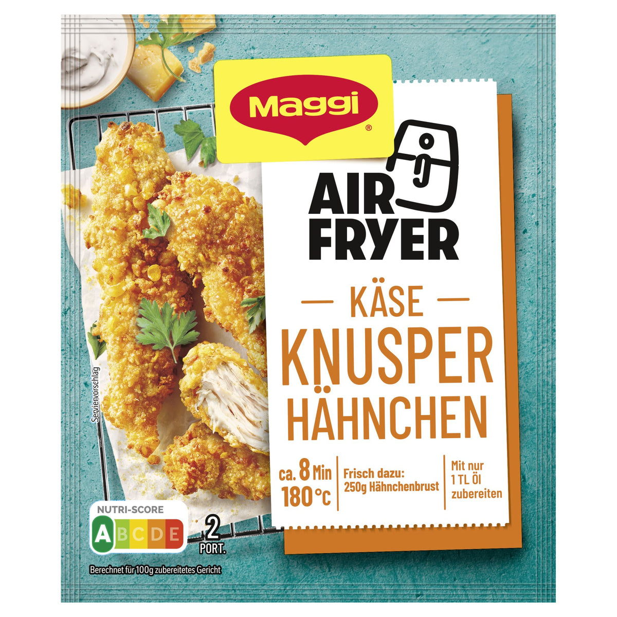 MAGGI FIX Poulet croustillant au fromage pour friteuse à air chaud