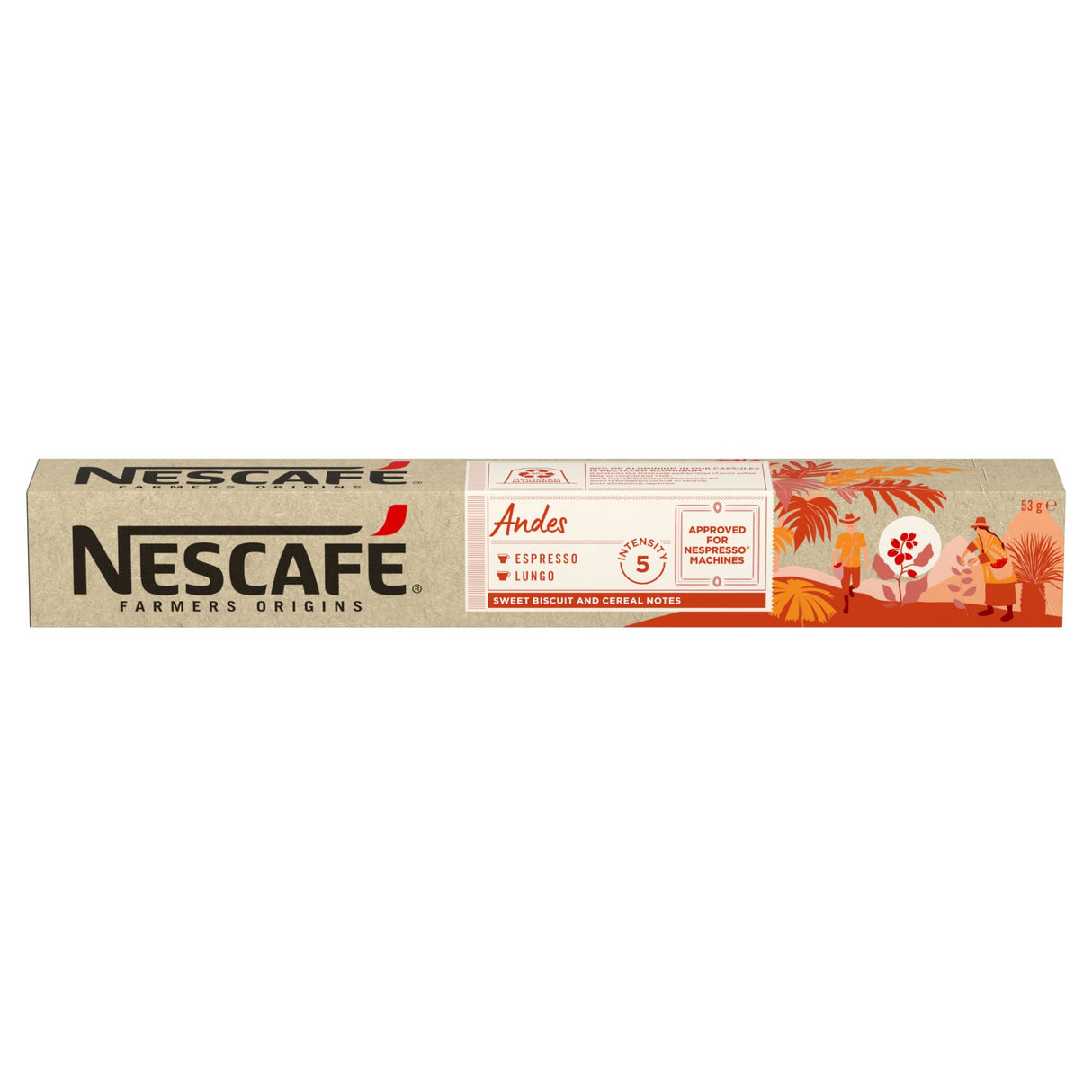 NESCAFÉ Farmers Origins Andes Lungo pour les machines NESPRESSO