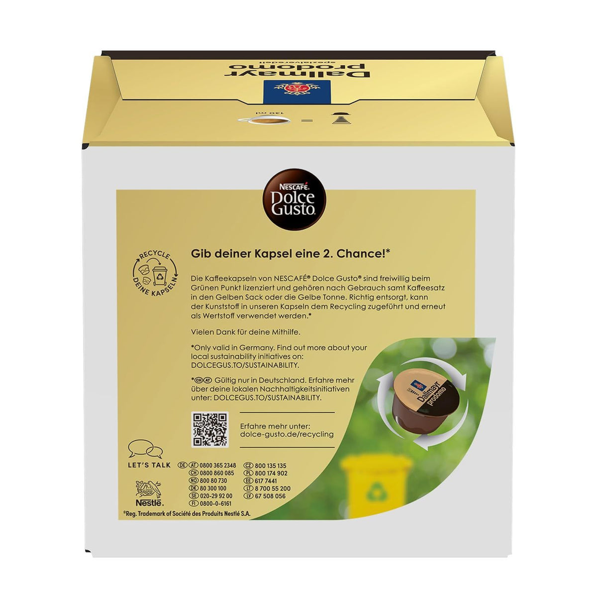 Nescafé Dolce Gusto Dallmayr Prodomo