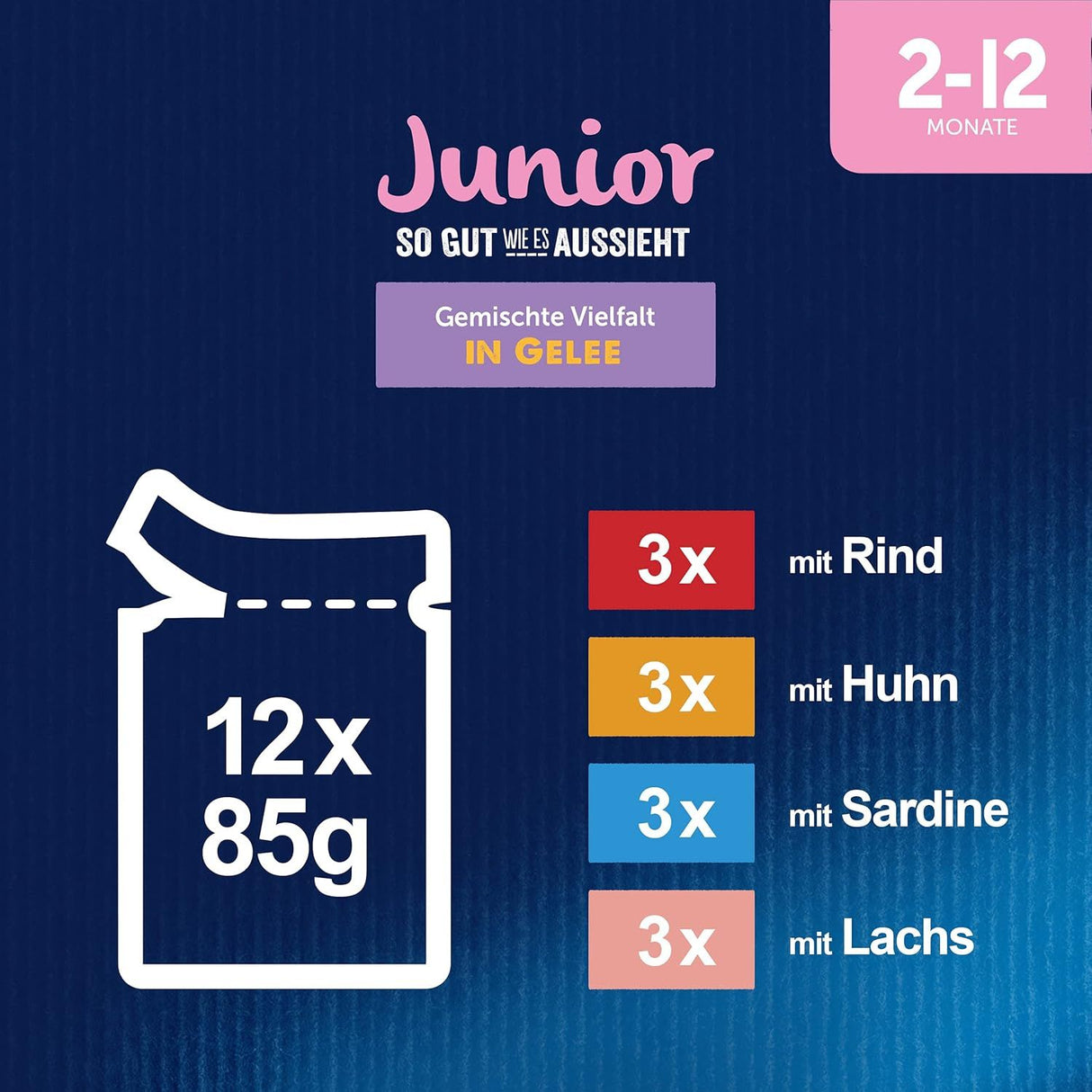 FELIX Aussi bon qu'il y paraît Junior nourriture humide pour chats