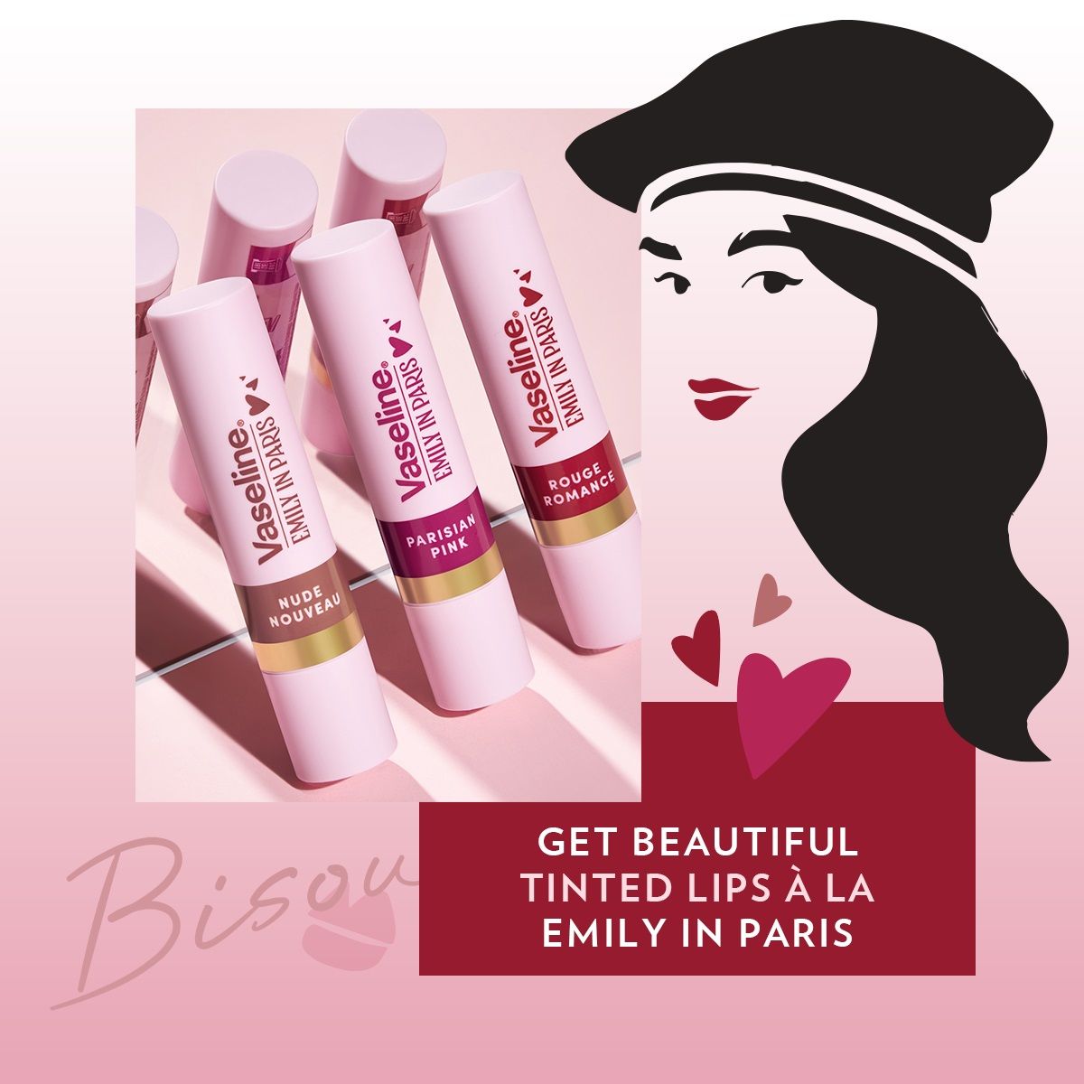 Vaseline x Emily in Paris