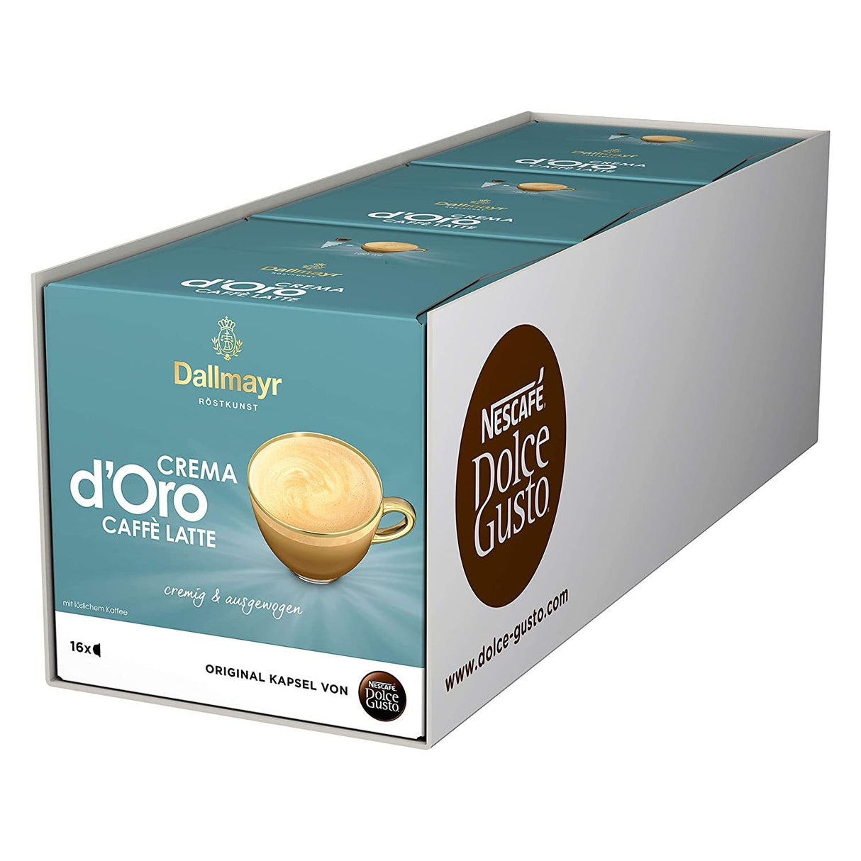 NESCAFÉ Dolce Gusto Dallmayr Crema d'Oro Caffè Latte