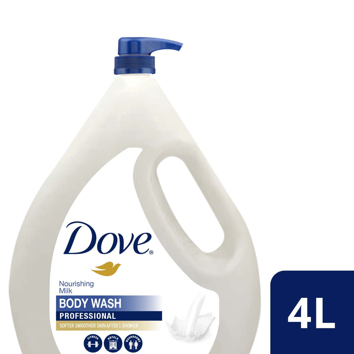 Dove Pro Nourishing Bodymilk | Crème Douche | Soin riche pour une peau agréablement douce | Bigpack