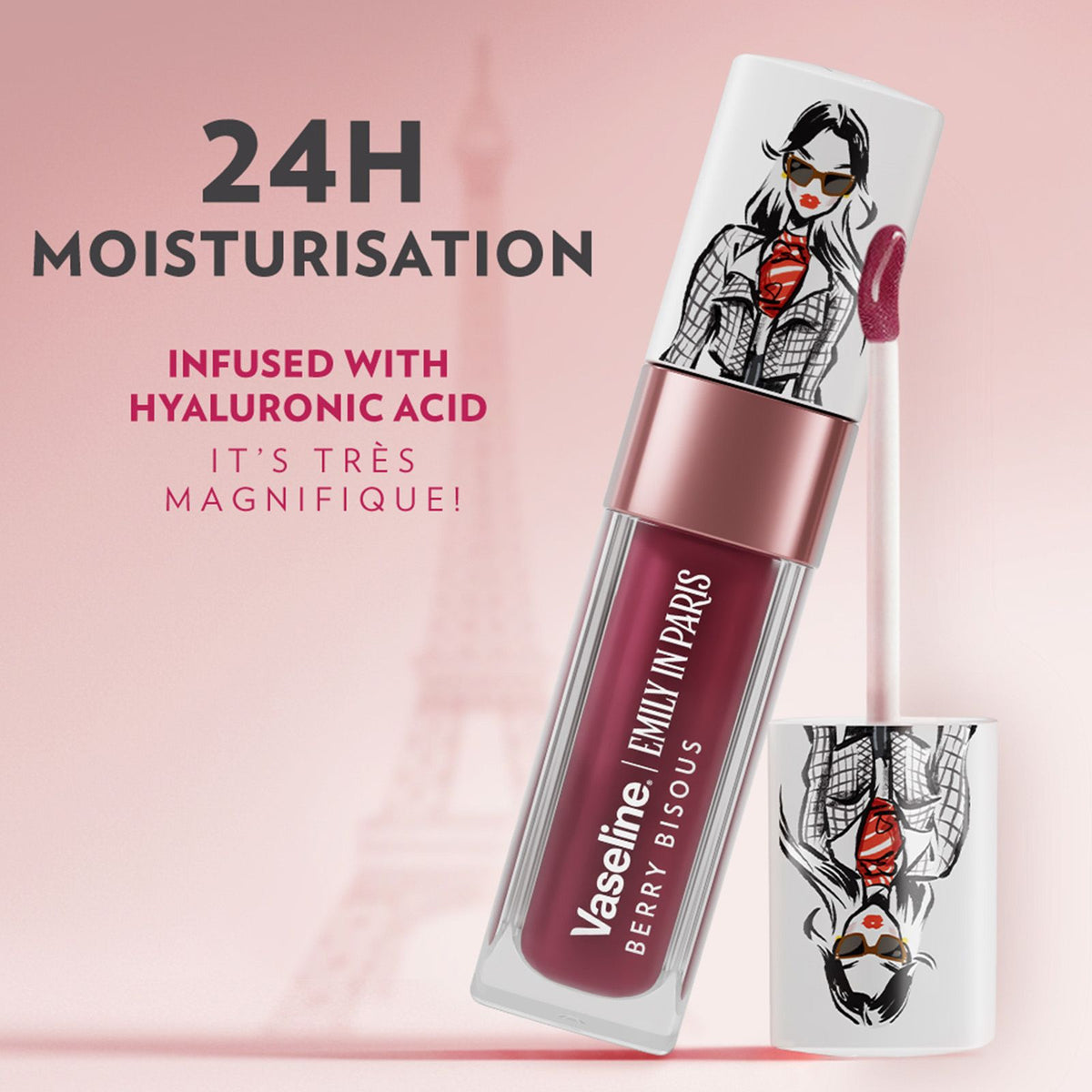 Vaseline x Emily in Paris Lip Oil Limited Edition