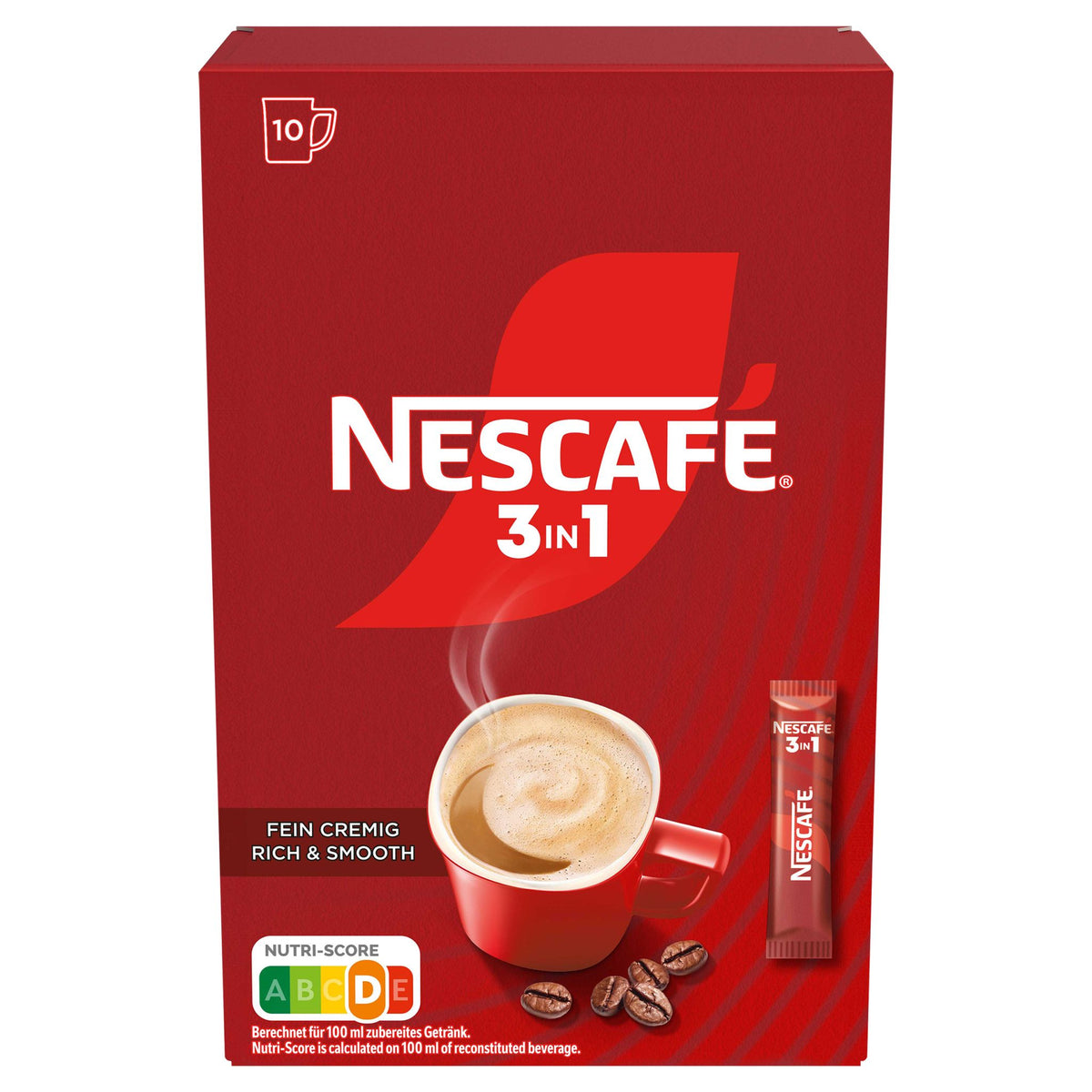 Nescafé 3 en 1 Classic Café instantané en sticks