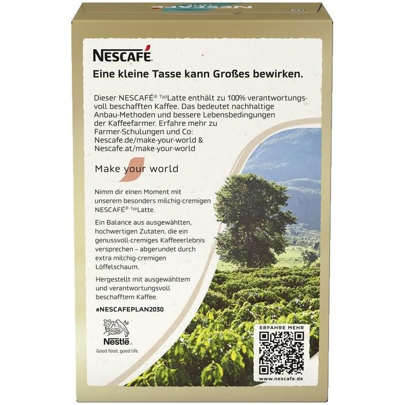 NESCAFÉ Gold Typ Latte, löslicher Bohnenkaffee