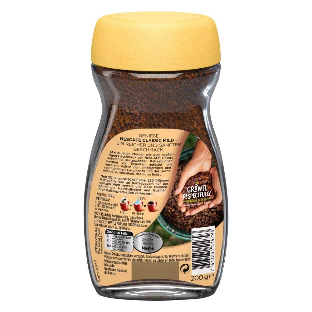 NESCAFÉ Classic Mild, löslicher Bohnenkaffee